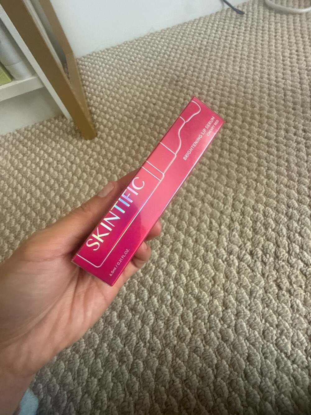 SKINTIFIC Brightening Lip Serum Size 6.5ml Cherry Red